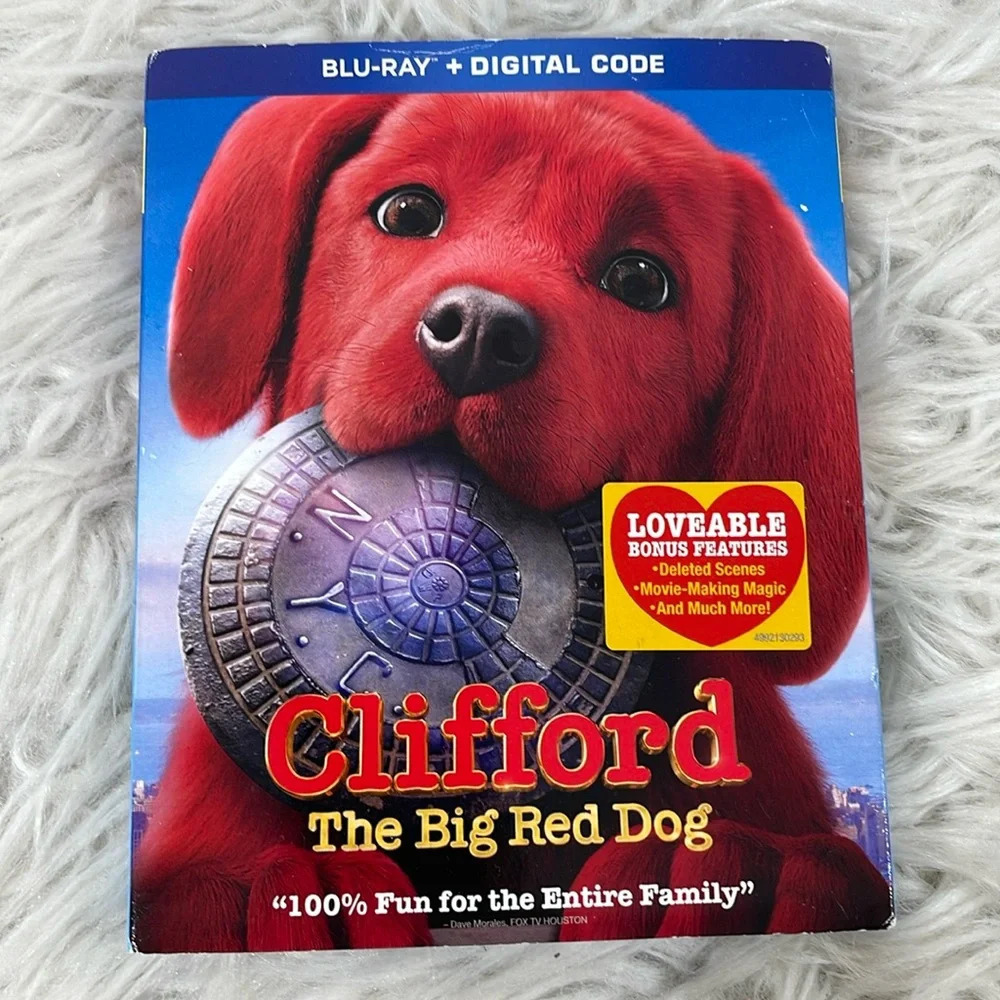 CLIFFORD THE BIG RED DOG BLU-RAY NEW - Picture 2 of 4